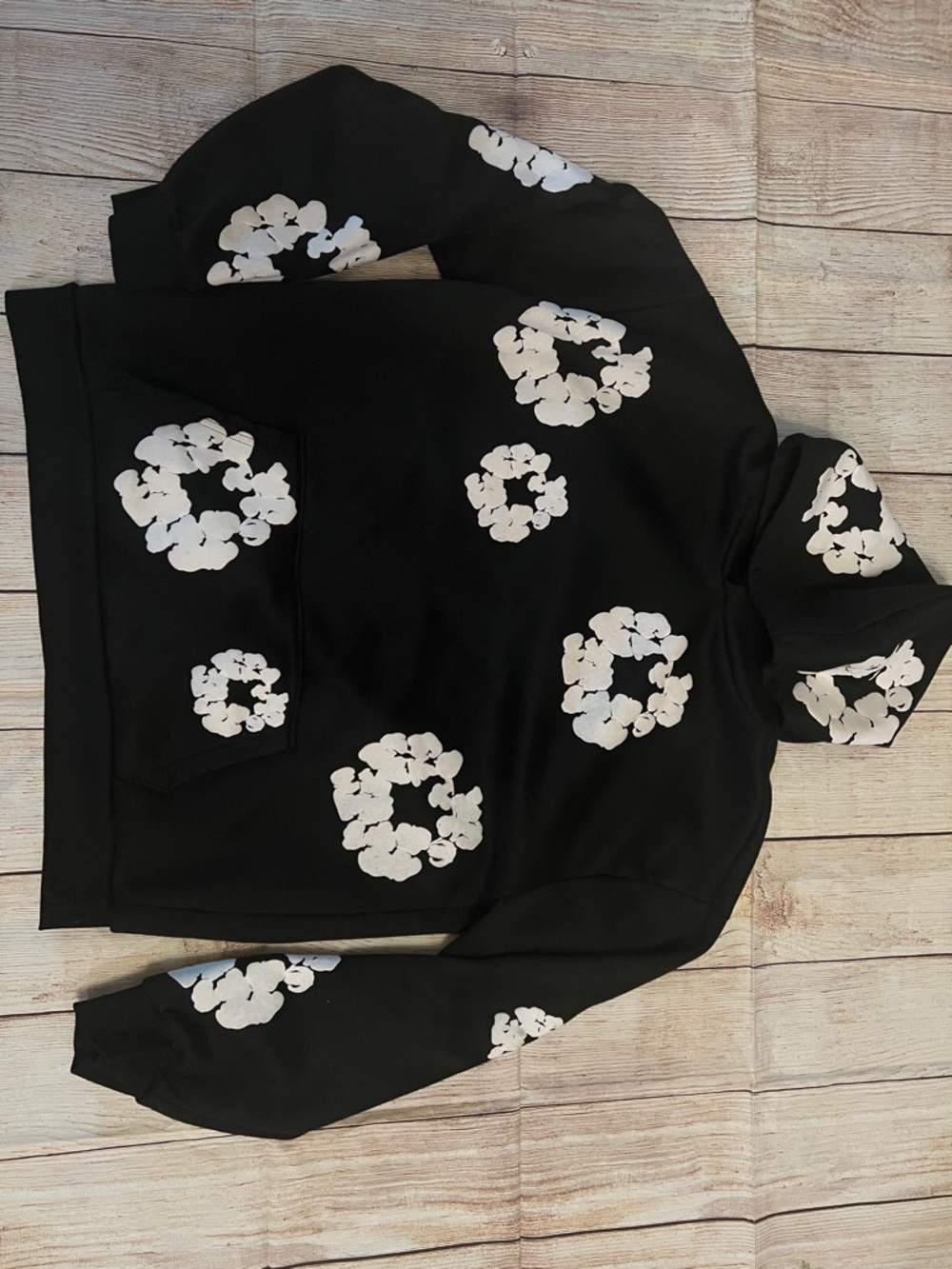 Denim tears black hoodie